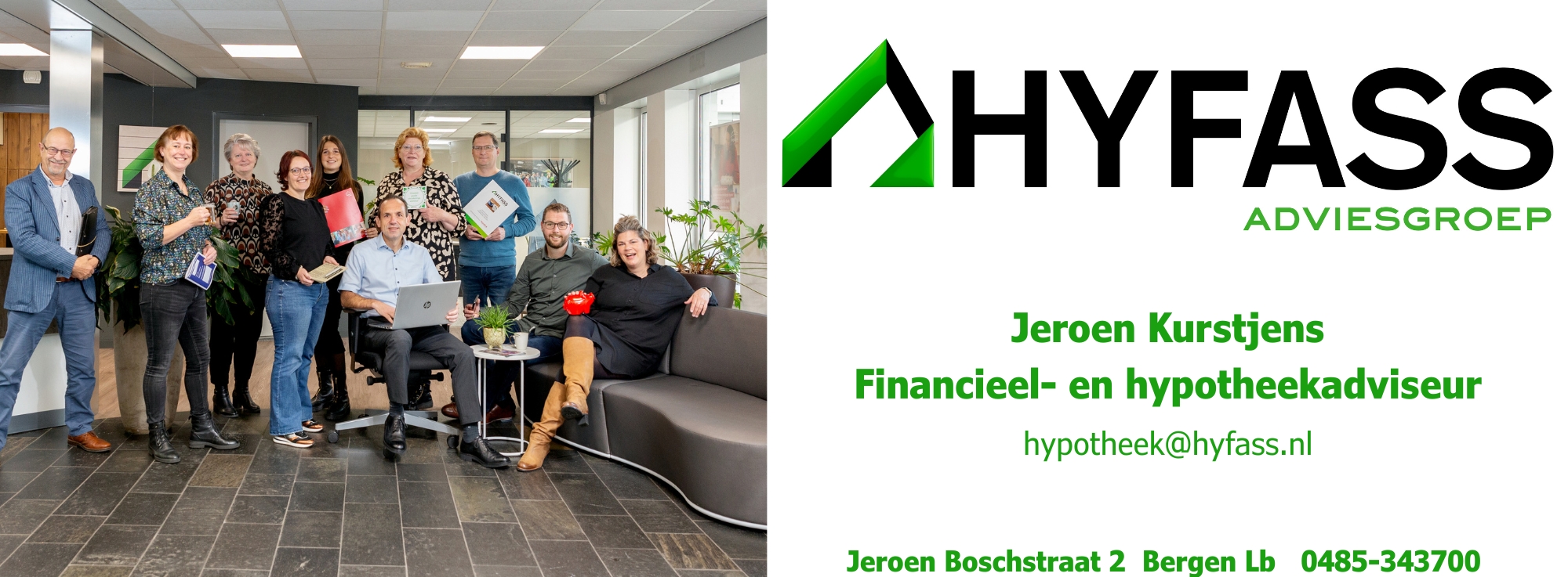 Nieuwe advertentie Hyfass