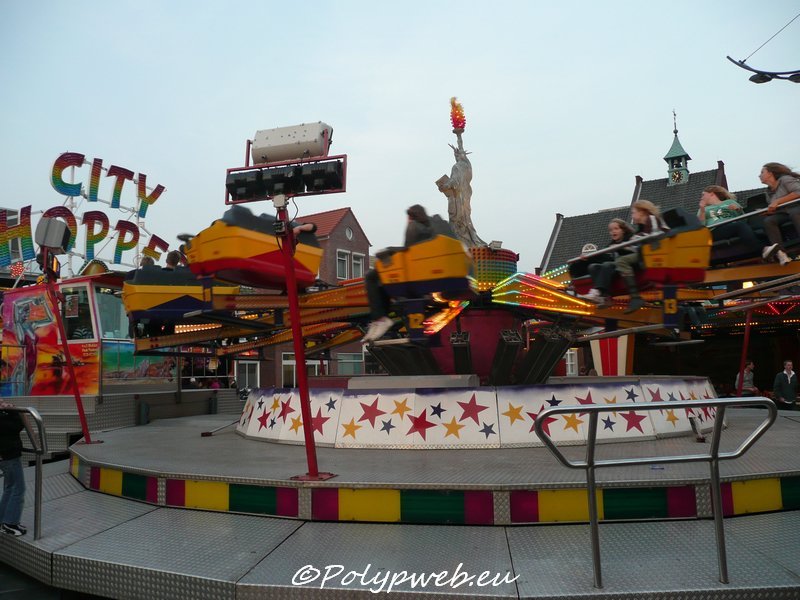 City Hopper in actie op de kermis