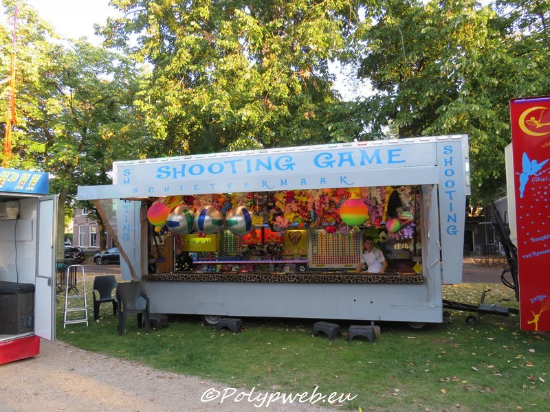 Schietsalon op de kermis